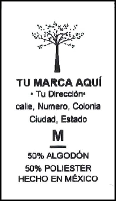 Etiqueta modelo 08