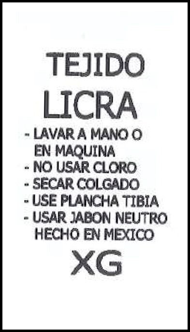 Etiqueta modelo 13